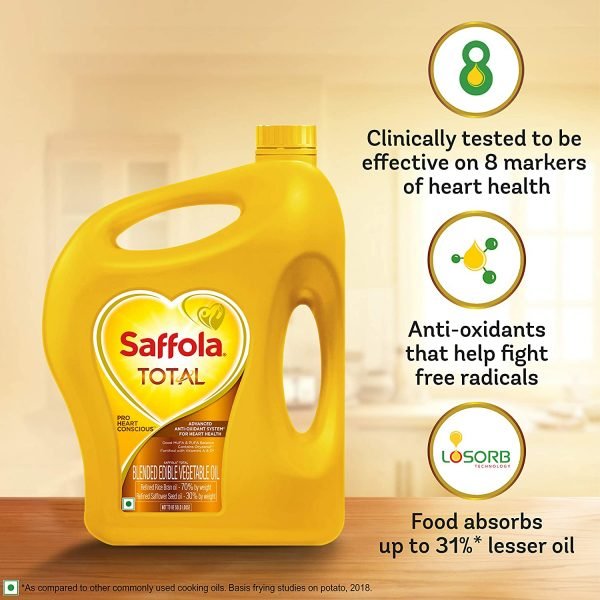 Saffola Gold Refined Oil - Image 3